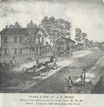 Store and Residence of J. E. Ward